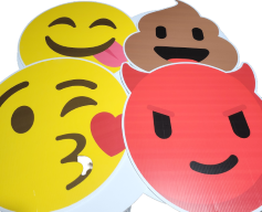 4 Piece Emojie Set